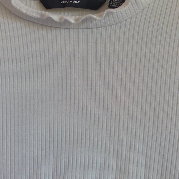 NWOT Boutique ribbed tee - Picture 3 of 5